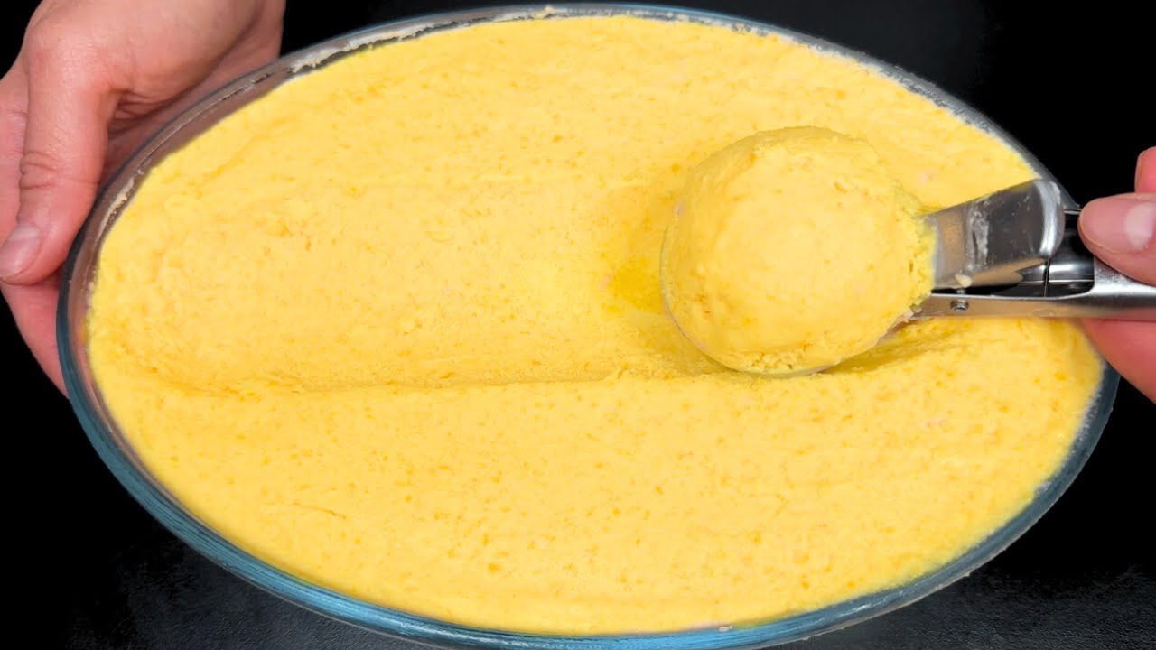 Только молоко и ананас! Самое вкусное домашнее мороженое за 5 минут! Десерт без выпечки!