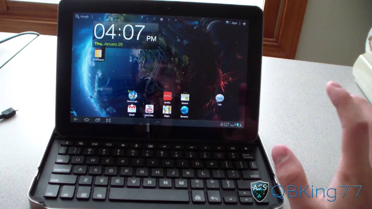 Logitech Keyboard Case Review for the Samsung Galaxy Tab 10.1