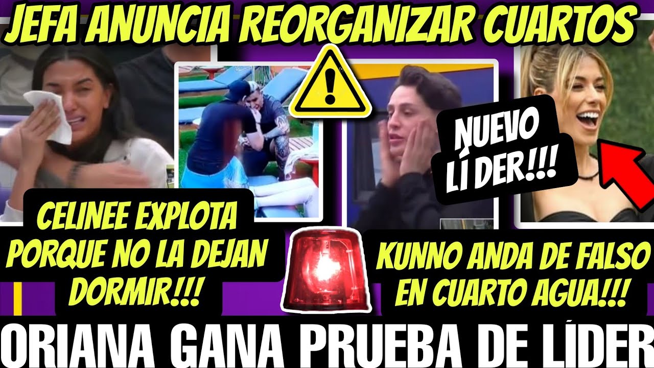 🔥ORIANA GANA PRUEBA LÍDER🔥CELINEE LLORA POR NO DORMIR🔥JEFA ANUNCIA🔥LA CASA DE LOS FAMOSOS 6 EN VIVO