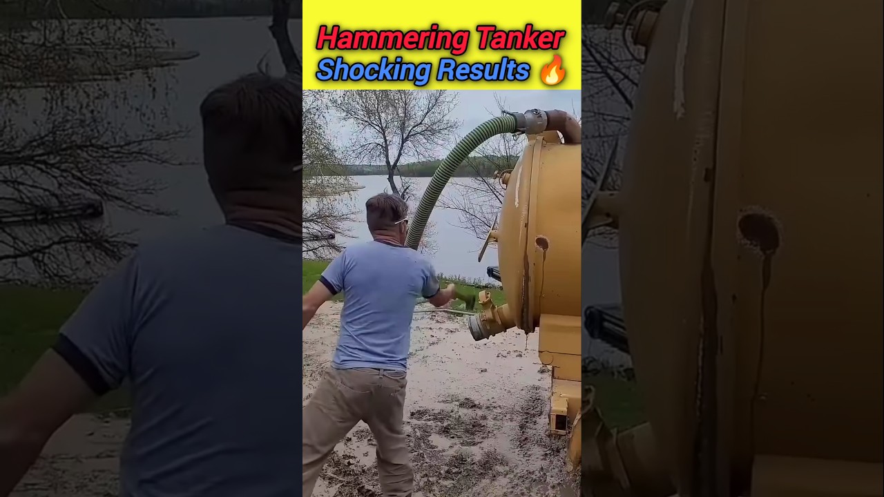 Hammering Tanker Shocking Results 🔥#hammer #ytshorts #shorts #tanker