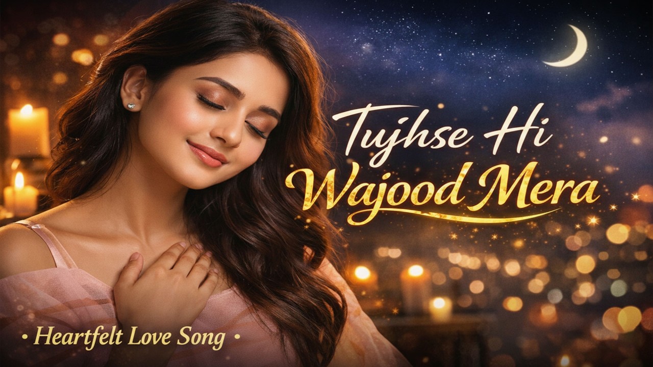 Tujhse Hi Wajood Mera (Female Version) | Soulful Romantic Song | Bollywood Style Love Song