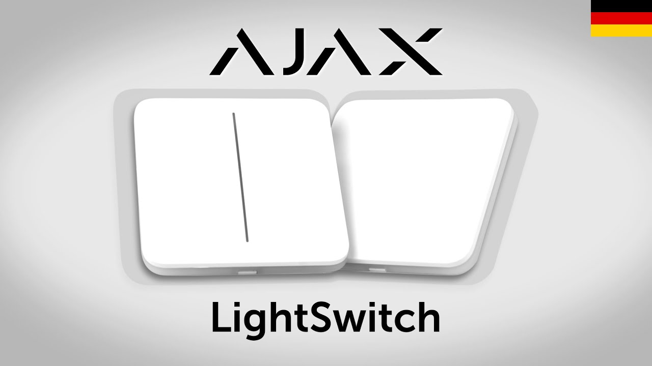 LightSwitch Ajax | Intelligenter Lichtschalter mit Jeweller Wireless Technologie