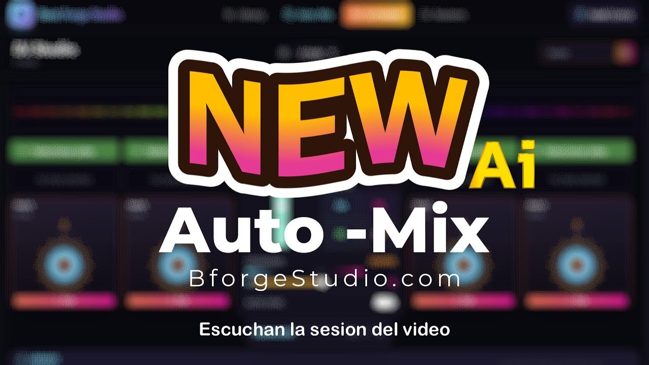 Nuevo AI de Auto MIx!!, Esta sesión está hecha con ella!! ;)