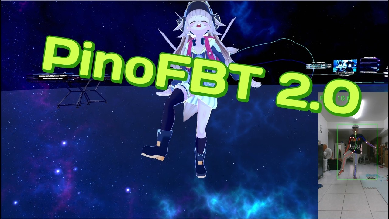 Can AI Full Body Tracking Beat Trackers? PinoFBT 2.0 Debut and Tutorial!