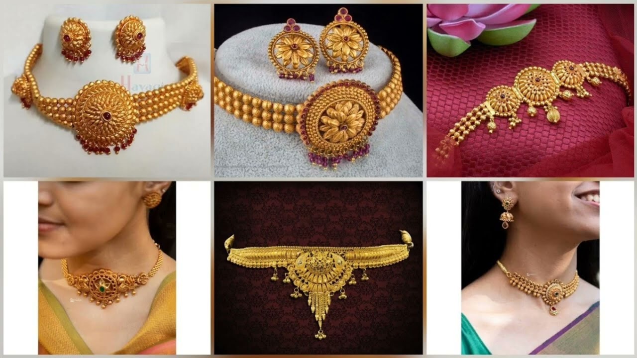  gold necklace design collection #like  and subscribe my youtube channel 🙏 #gold  necklace #trending