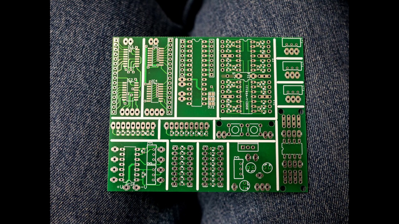 #420 opamp PCB for microphone pre-amplifier