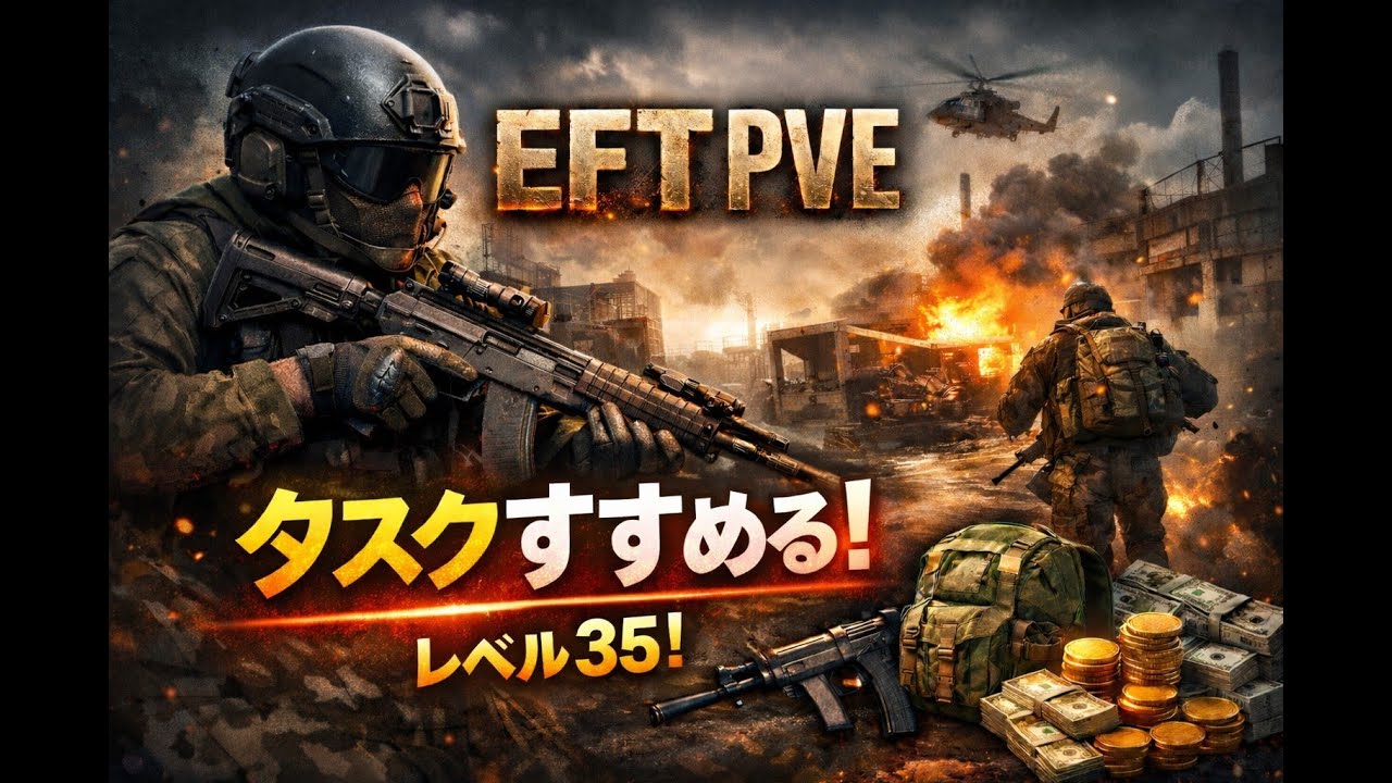 (EFT)ヘタレおじさんタルコフ！テストドライブ２ (アドバイス募集)