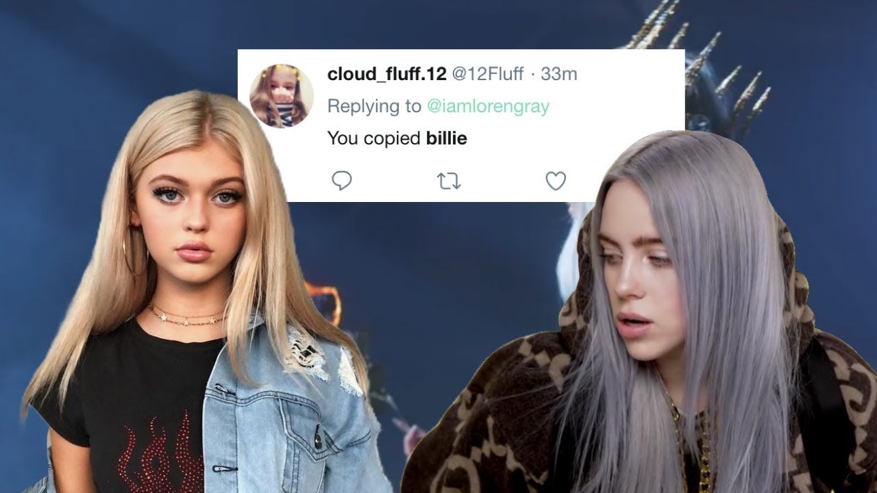 LOREN GRAY GETS DRAGGED FOR COPYING BILLIE EILISH IN HER NEW MUSIC VIDEO 