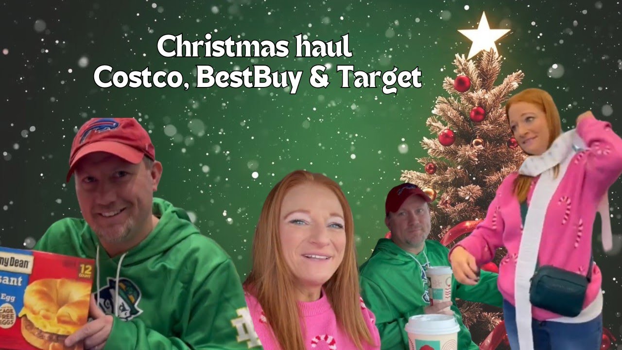 Costco, Bestbuy & Target Christmas haul