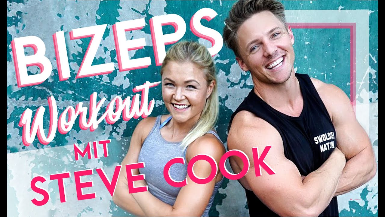 Steve Cook's beste BIZEPS ÜBUNGEN | Sophia Thiel