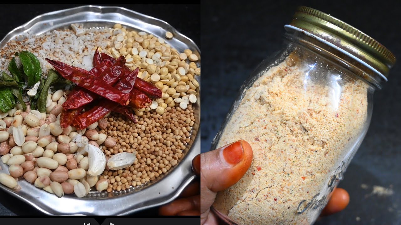 தினமும் சட்னி அரைக்க கஷ்டமா இருக்கா ? Readymade Chutney Powder in Tamil | Groundnut chutney Mix