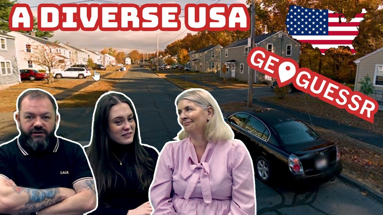 GEOGUESSR - A DIVERSE USA | BRITISH FAMILY