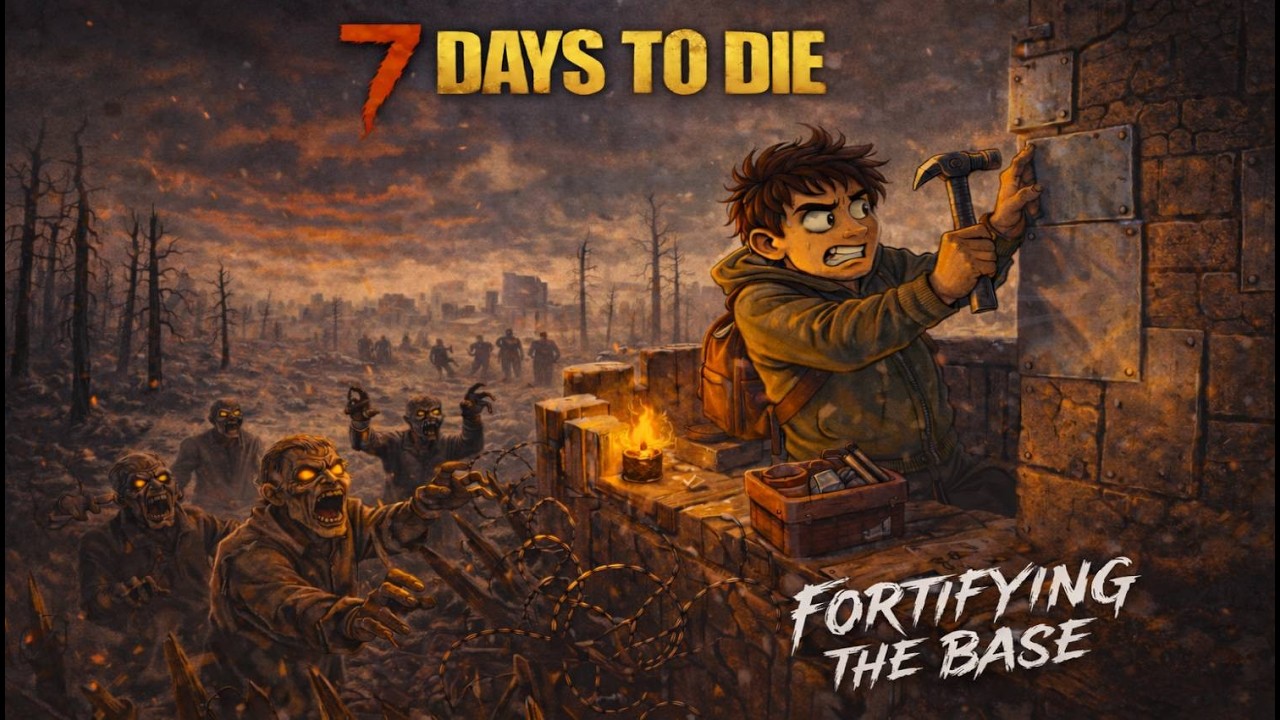 No Trader Challenge – Big Loot & Base Upgrades | 7 Days to Die