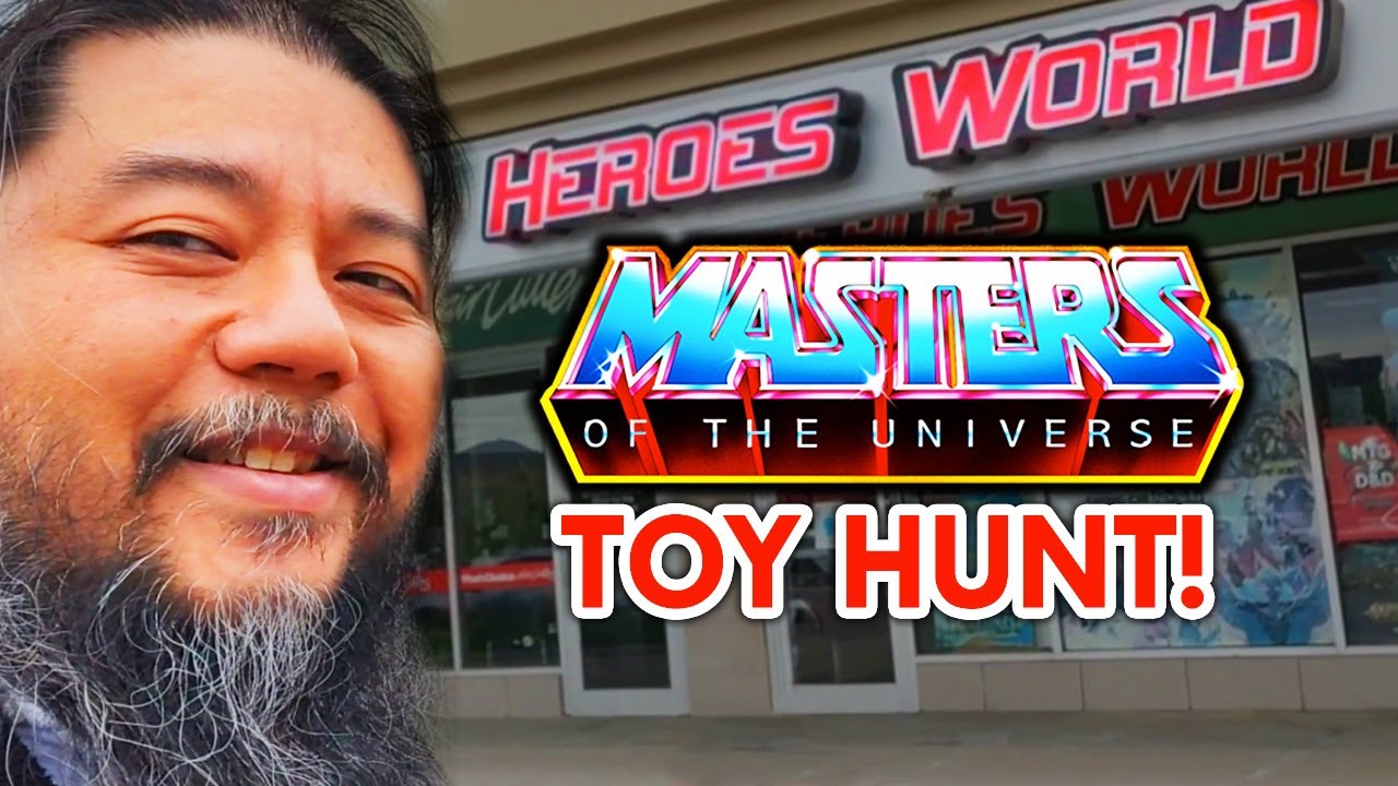 Heroes World - Masters of the Universe Flying Fists He-Man, Terror Claws Skeletor - Mega Jay Retro