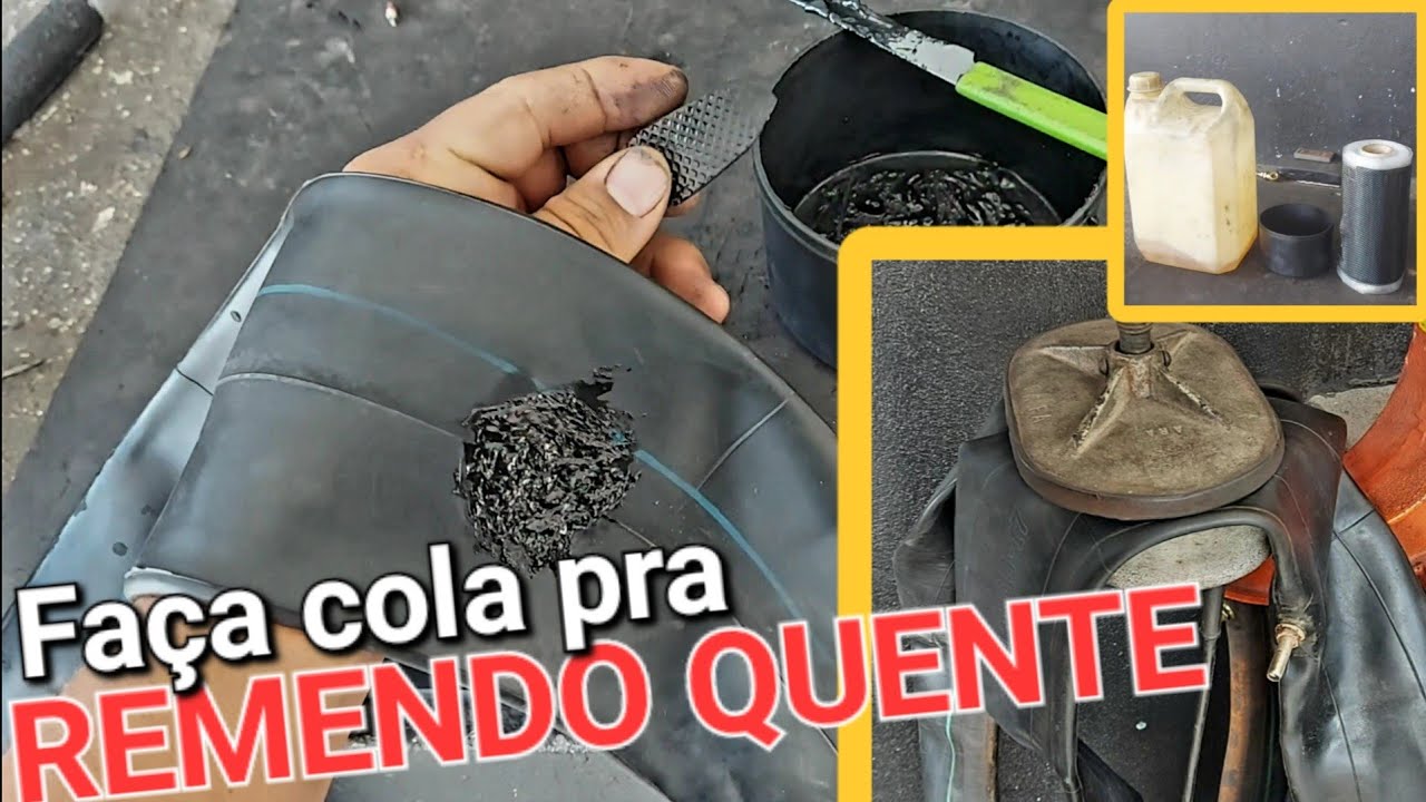 Como fazer cola para remendar de câmara de ar