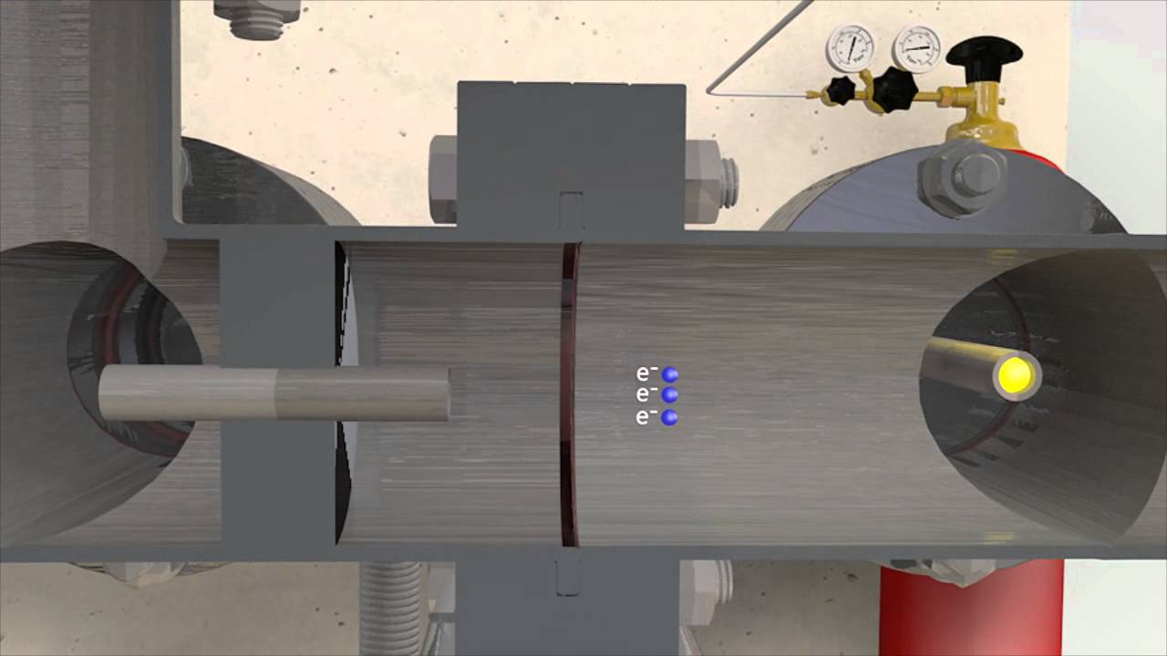 Linear Particle Accelerator Animation