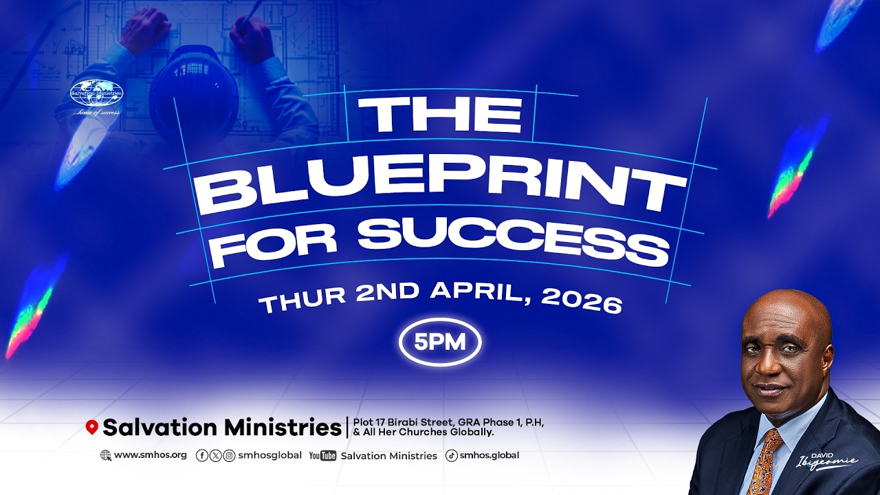 The Blueprint For Success | Midweek Service | Thursday, 2nd April 2026