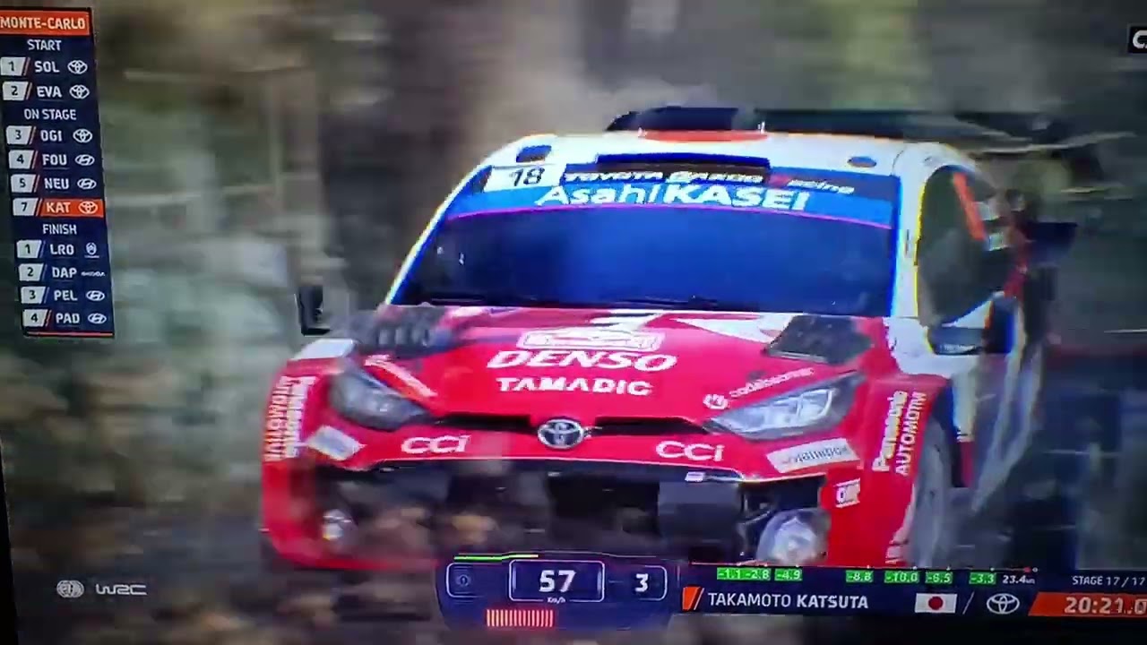 Power stage monte Carlo 2026 katsuta 