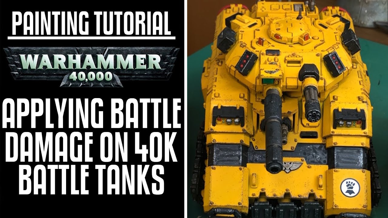 Warhammer 40k Battle Damage Tutorial