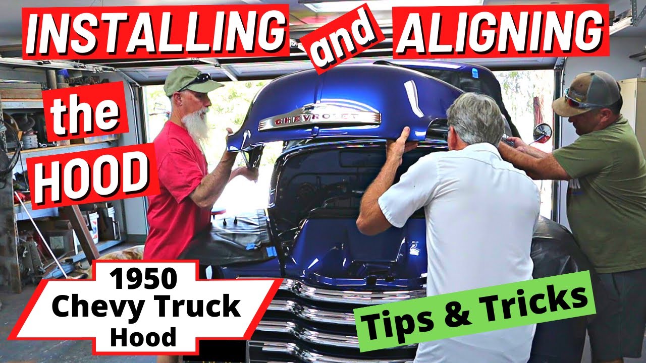 '50s Chevy Truck Restoration: Getting the Hood & Fenders Perfect (Ep 89)