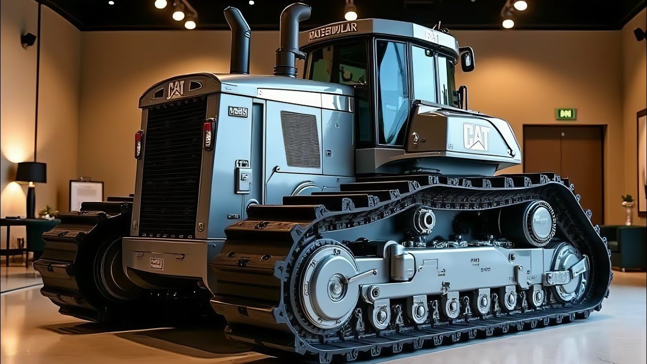 Caterpillar D11 2026 😱 Самый мощный бульдозер в мире — это просто безумие!