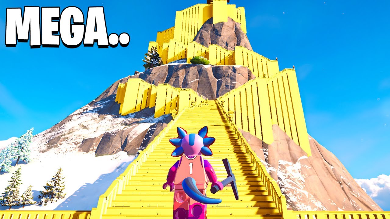 Я построил САМУЮ БОЛЬШУЮ БАЗУ в Lego Fortnite..