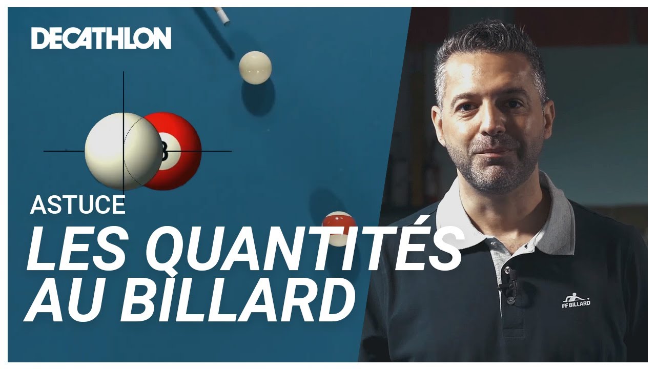 TUTO - Comprendre les quantités de billes au billard ? 🎱 I Decathlon