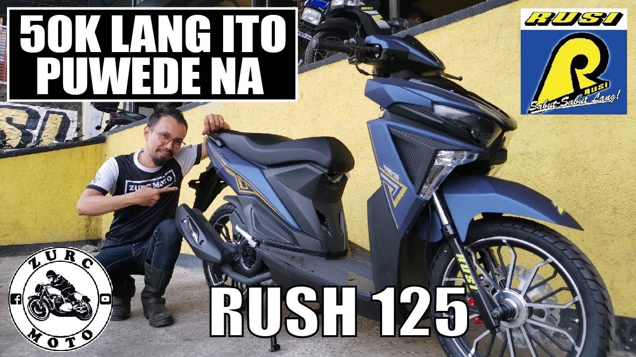Walk-around: Rusi Rush 125