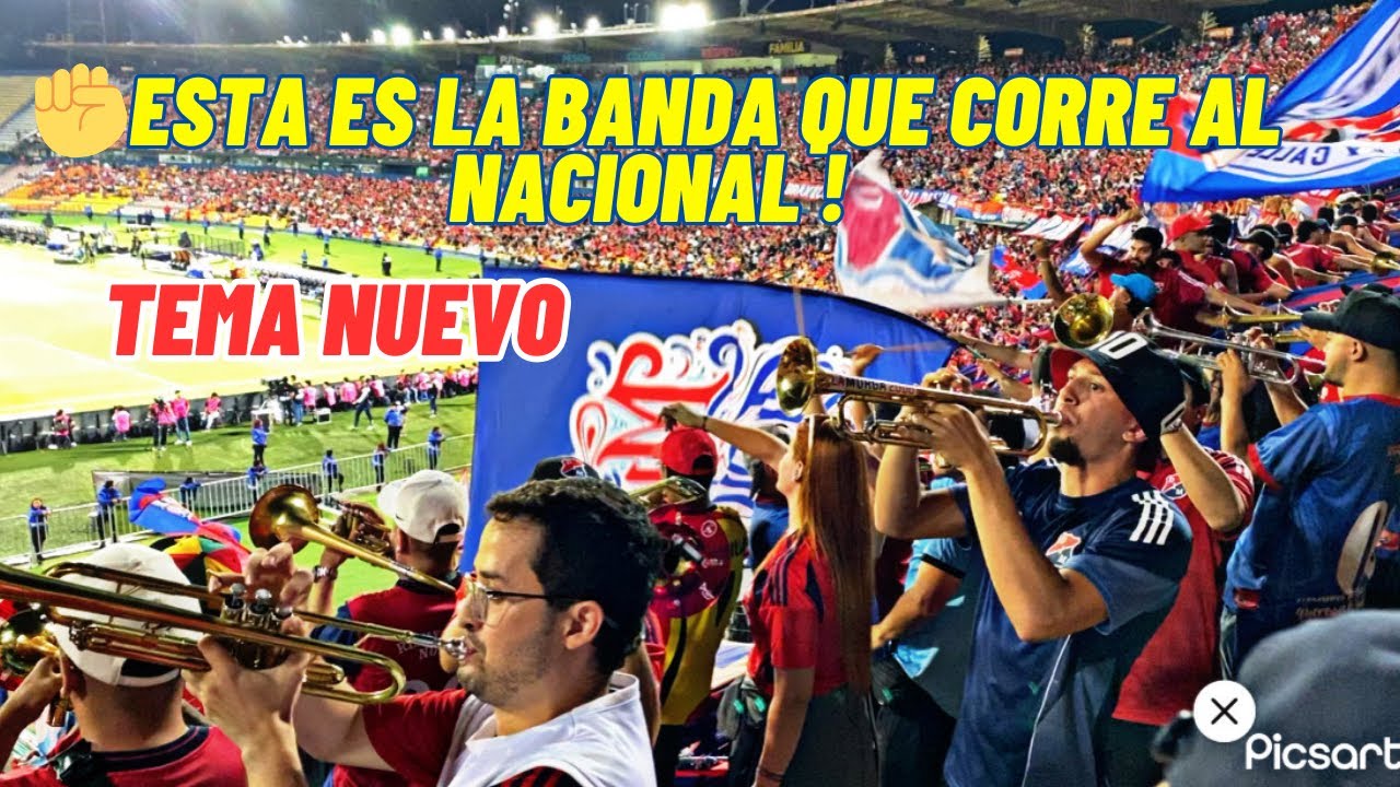Esta es la banda que corre al nacional / TEMA NUEVO - MURGA DEL INDIGENTE / Medellín vs once Caldas
