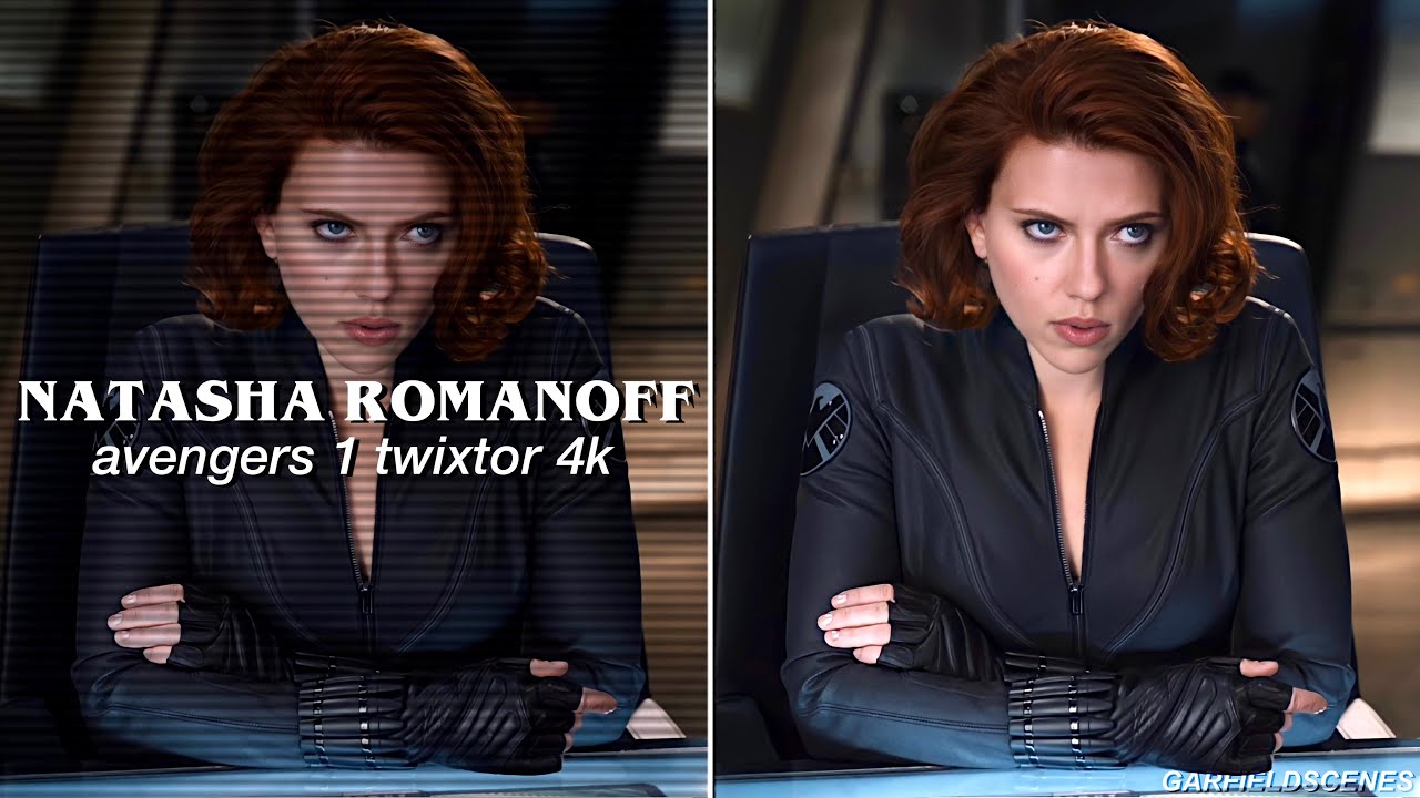 natasha romanoff (avengers) all scenes | twixtor scenepack