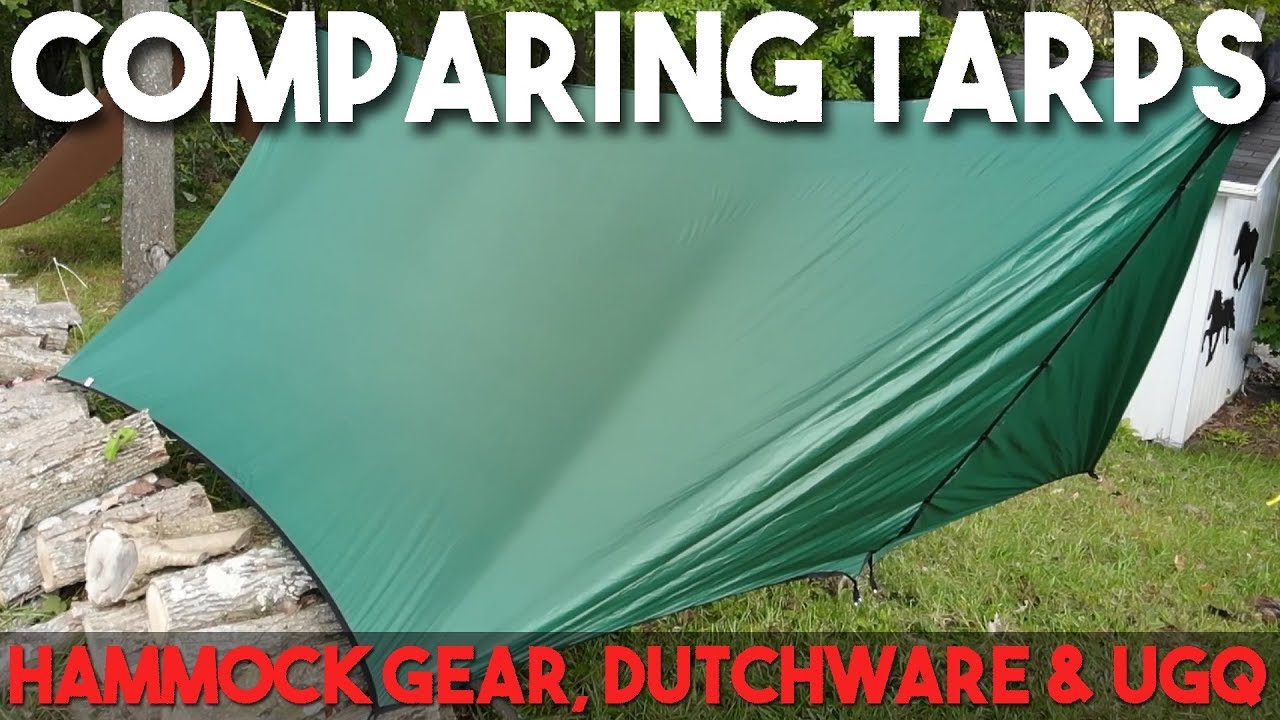 Сравнение туристических тентов: Hammock Gear, Dutchwaregear и UGQ.