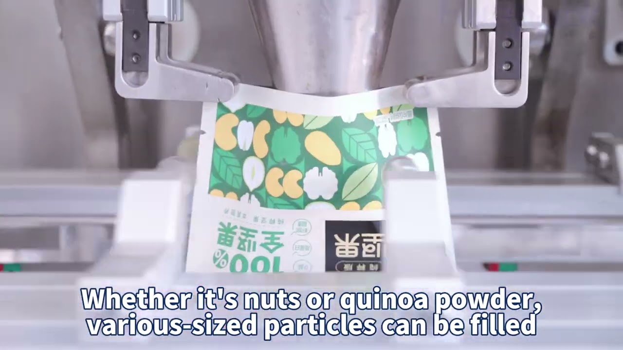 Fully Automatic Granules Multihead Weigher Premade Zipper Pouch Packing Machine for Nuts