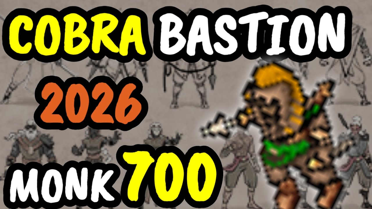 TIBIA MONK HUNT 2026 - COBRA BASTION LVL 700