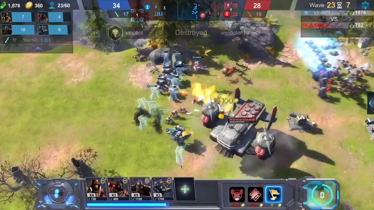 Art of War Red Tides Gameplay