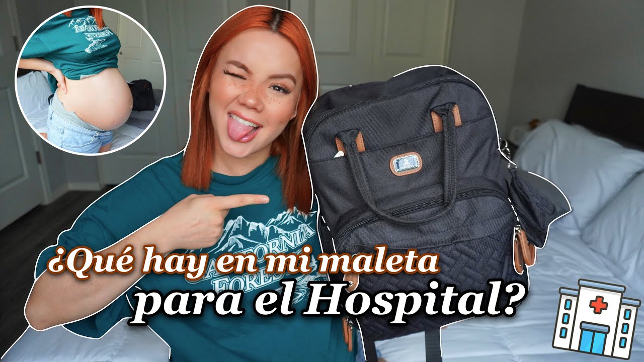LO QUE LLEVO EN MI MALETA PARA EL HOSPITAL / PARTO