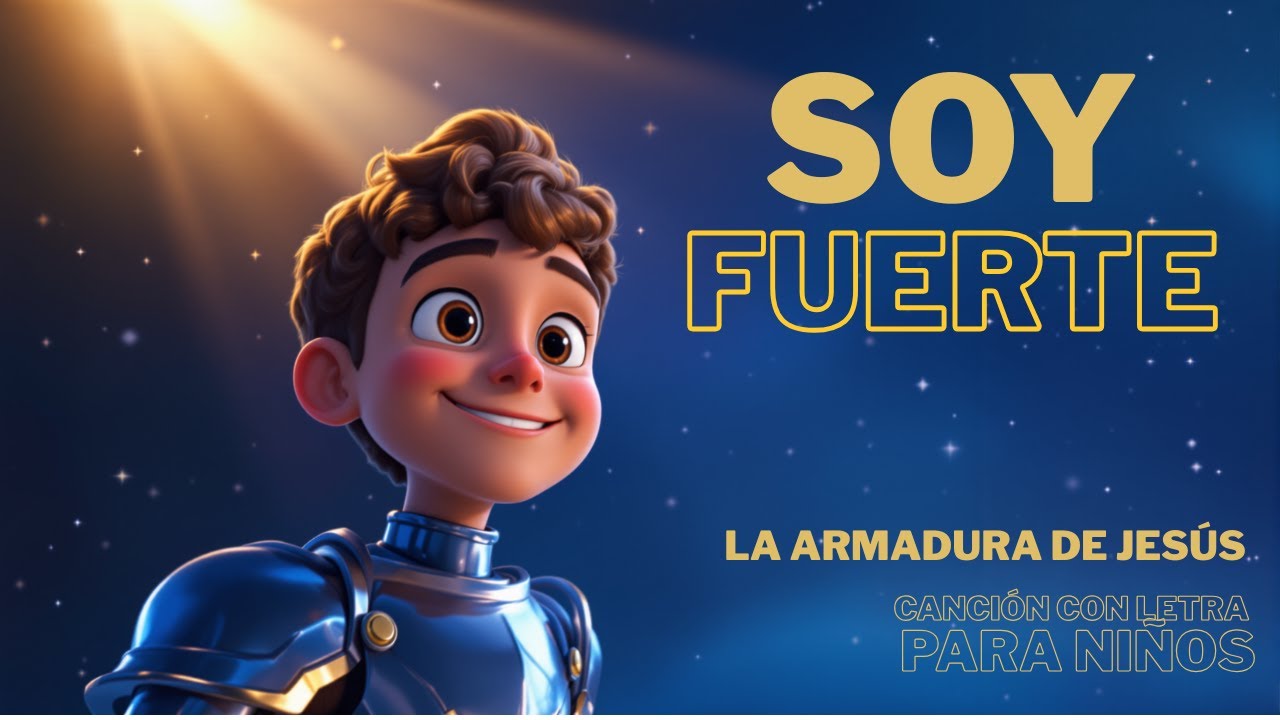 Con Jesús soy fuerte: La Armadura de Dios para niños | Canción infantil cristiana (con letra)