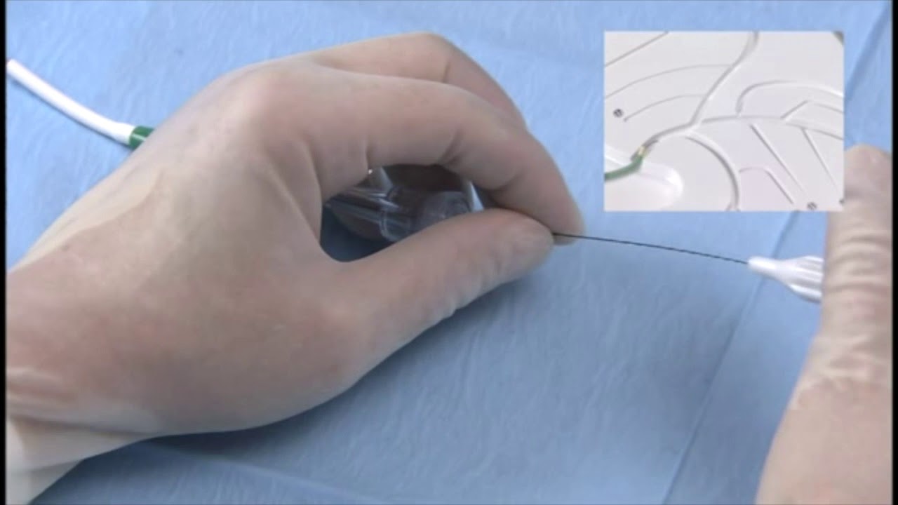 Angioplasty technique: Basic manipulation of the guidewire (+English subtitle)