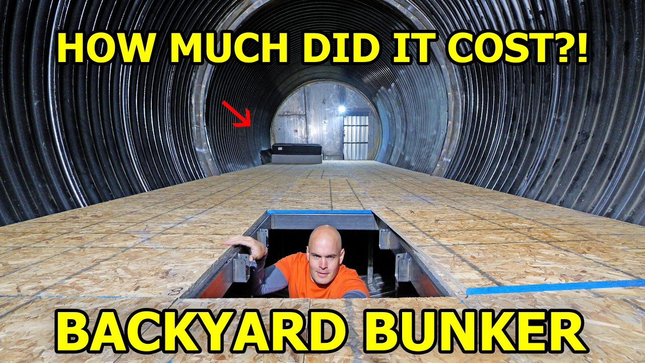 BACKYARD BUNKER PART 7 - WHAT DID IT COST?!