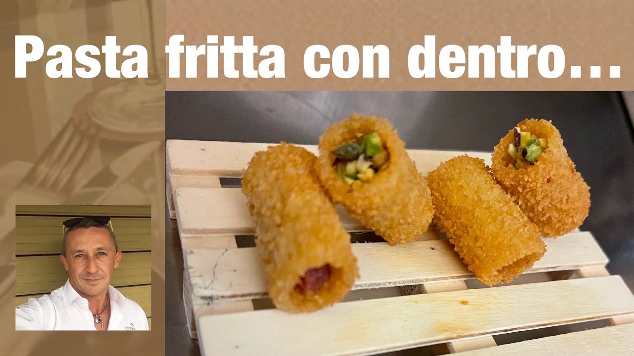 Come fare la pasta fritta con pancetta e pistacchio