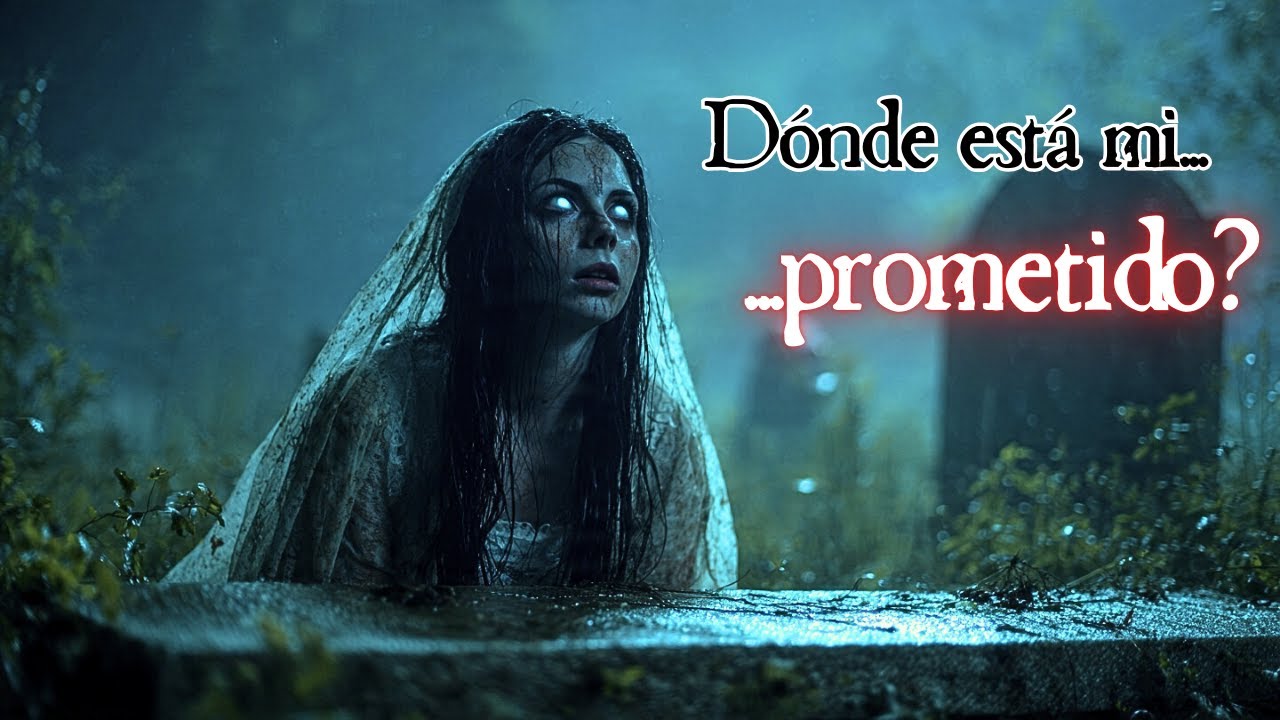 La novia que emerge del sepulcro cuando el cementerio cierra... Ella está buscando novio.