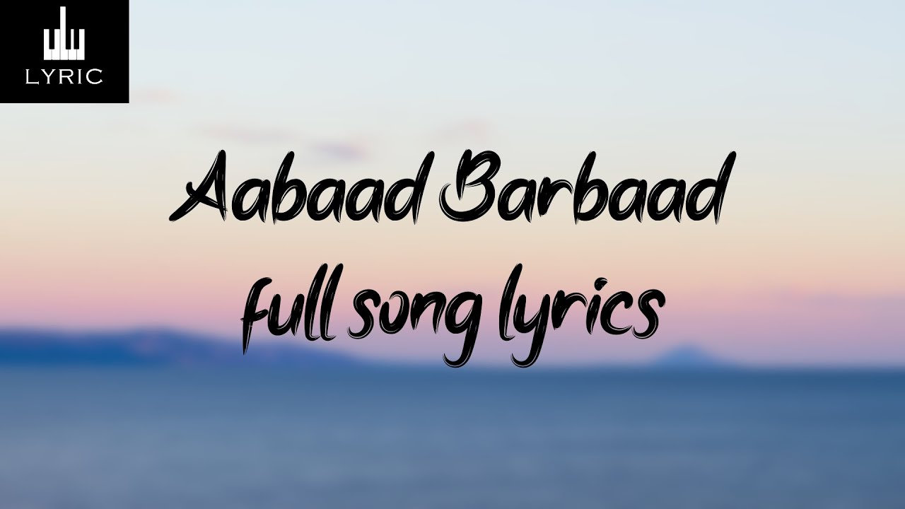LUDO: Aabaad Barbaad (Lyrical) Abhishek B, Aditya K, Rajkummar R, Sanya M, Fatima S | Arijit, Pritam