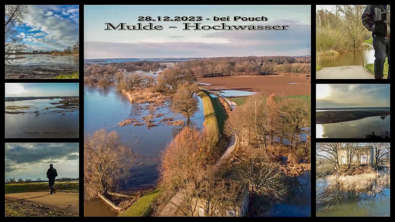 28.12.2023  -  Pouch - Mulde - Hochwasser