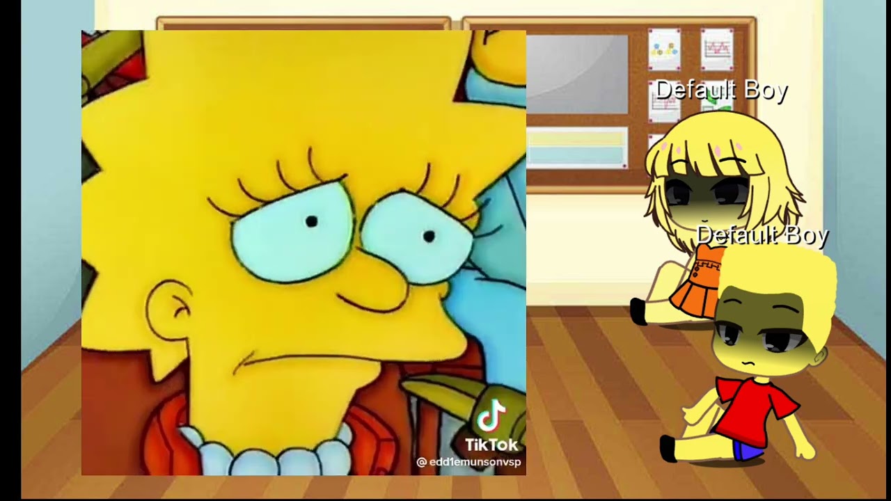 simpson lisa and bart react to them part2