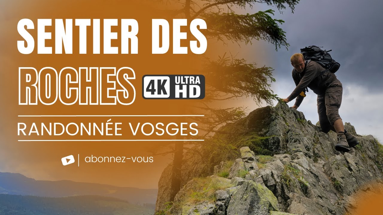 Randonnée Sentier des Roches - Les Vosges en 4K | GoPro