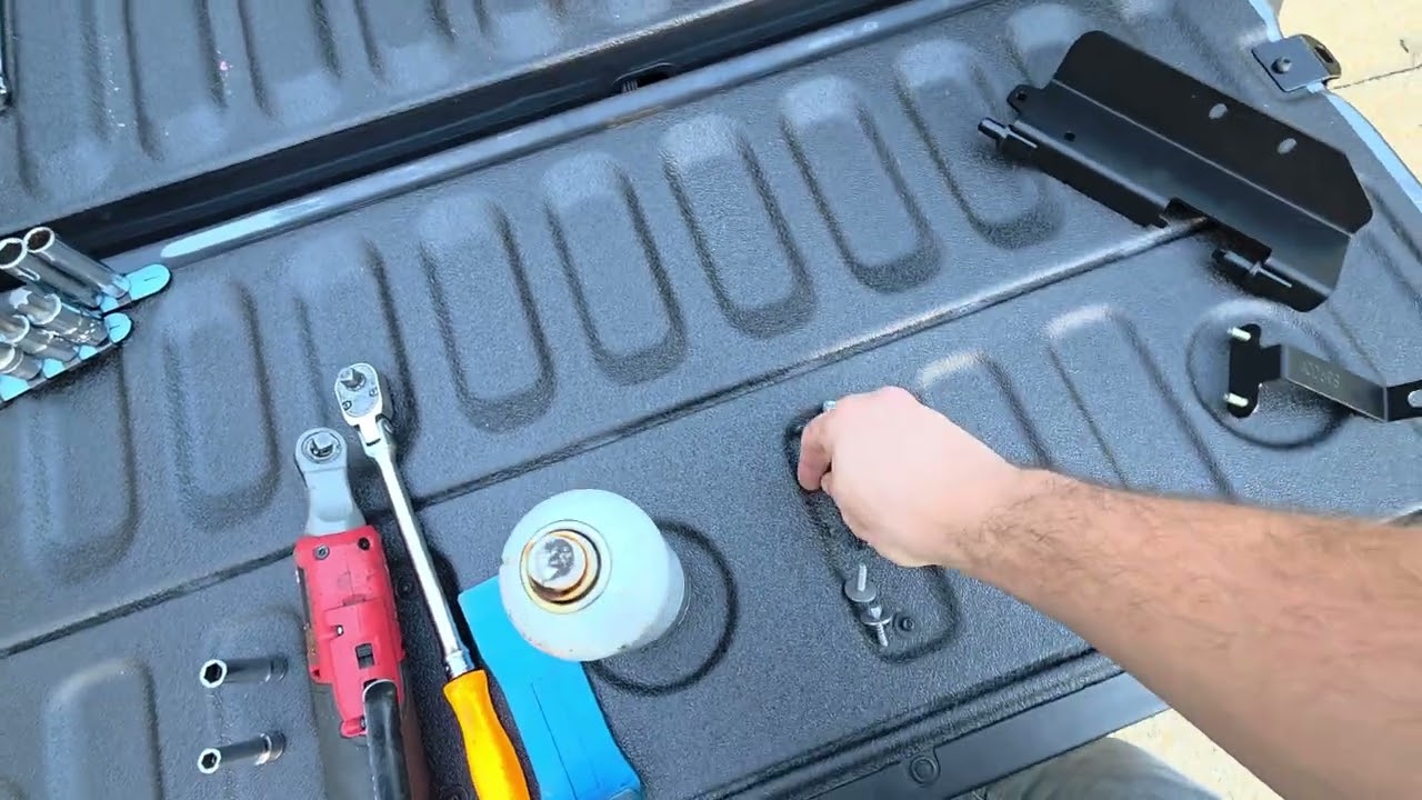 Ford Maverick 2023-2025 SwingCase/RealTruck Bed Toolbox install guide