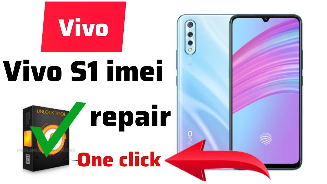 Vivo S1 1907 imei repair Unlocktool  New security fix
