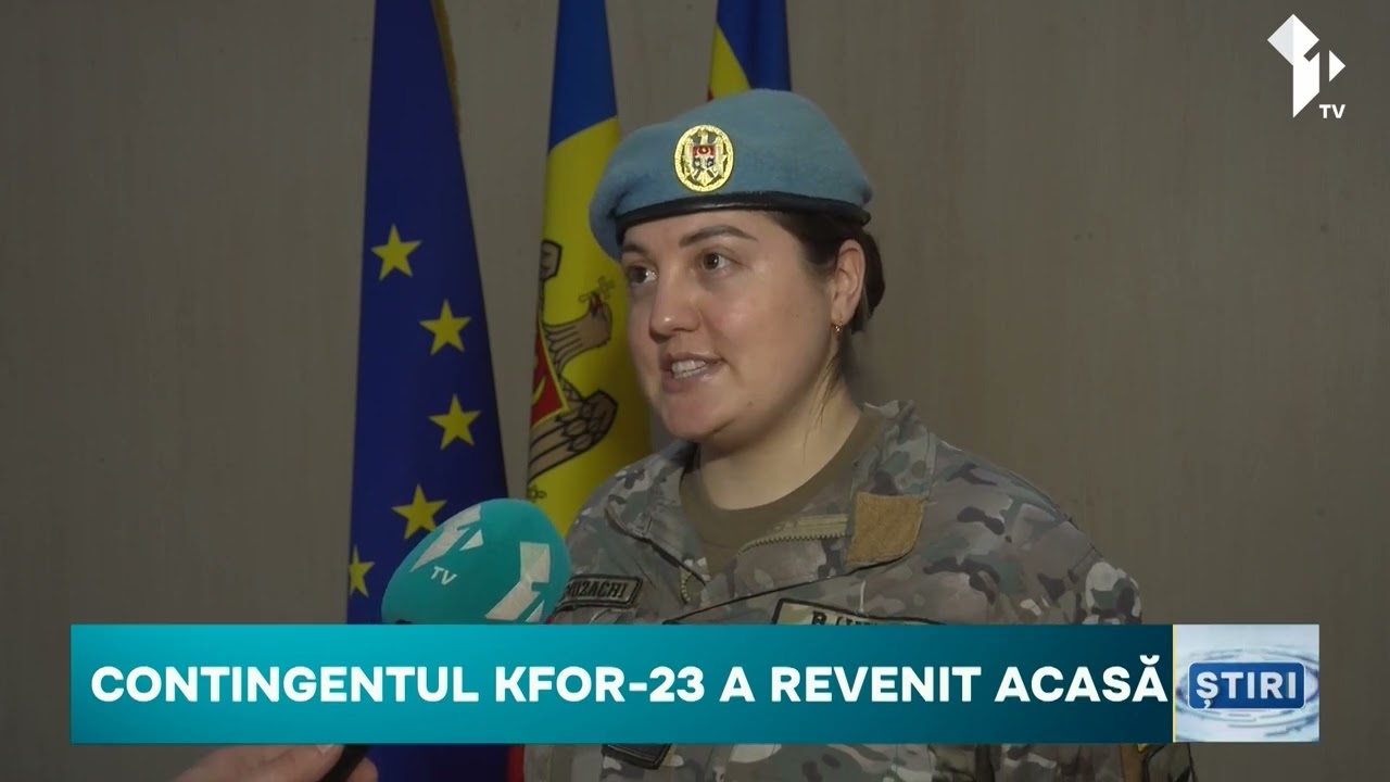 Militarii moldoveni au revenit acasă din Kosovo