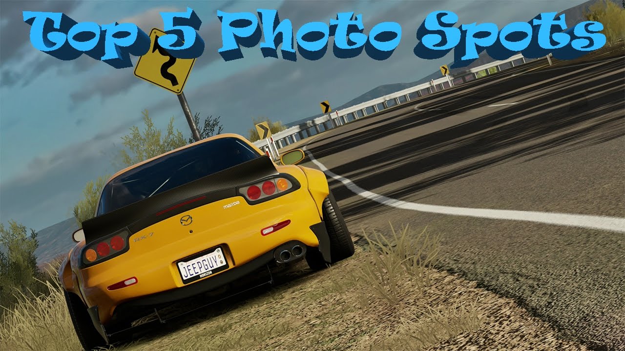 Forza Horizon 3 best picture spots.