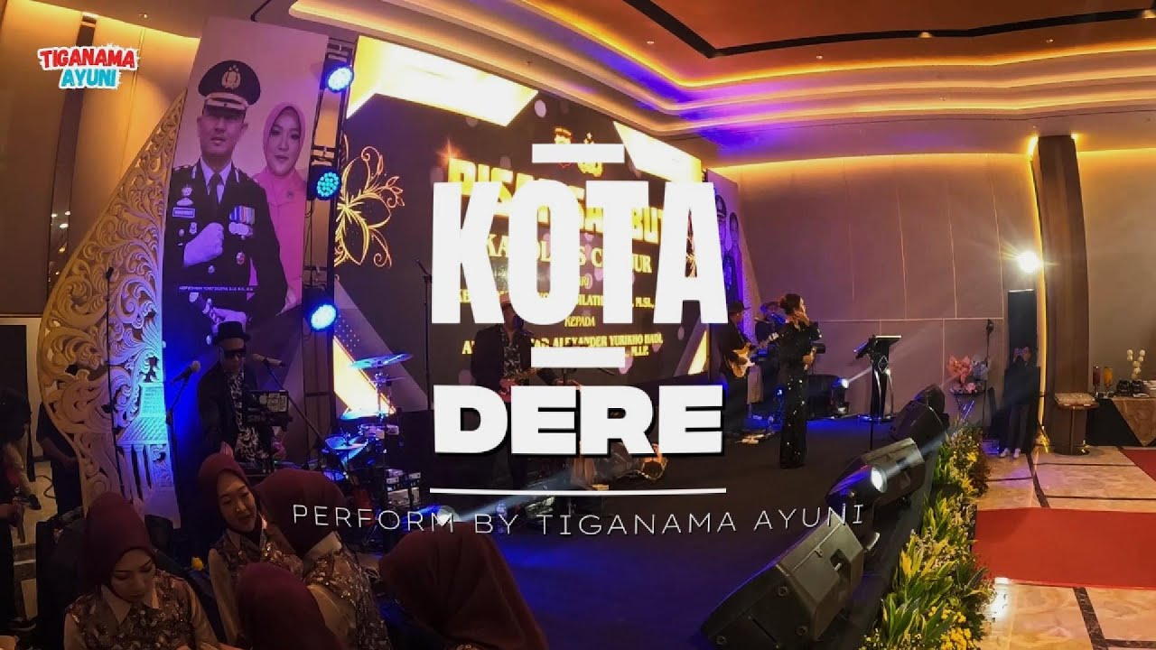 kota - dere perform by tiganama ayuni