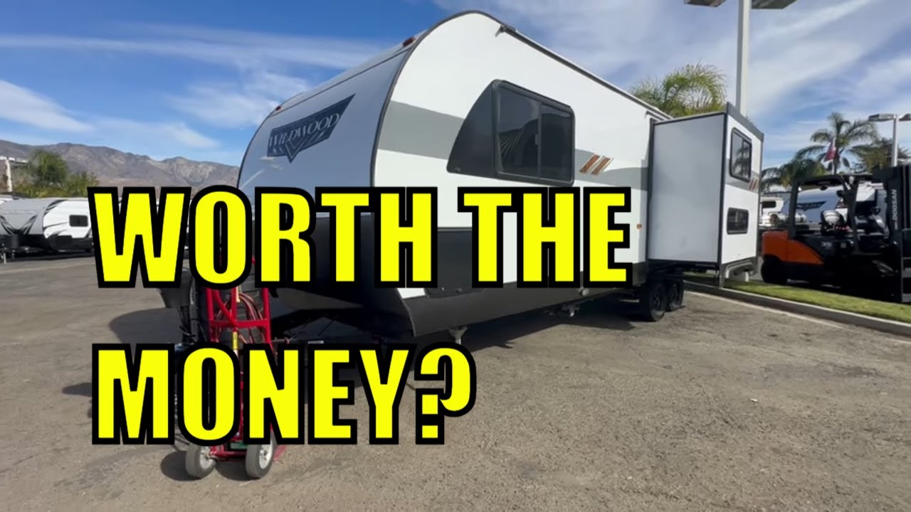 BRUTALLY HONEST REVIEW: Forest River Wildwood 24VIEW travel trailer